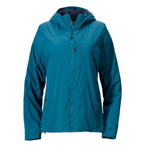 blue waterproof jacket from Orvis