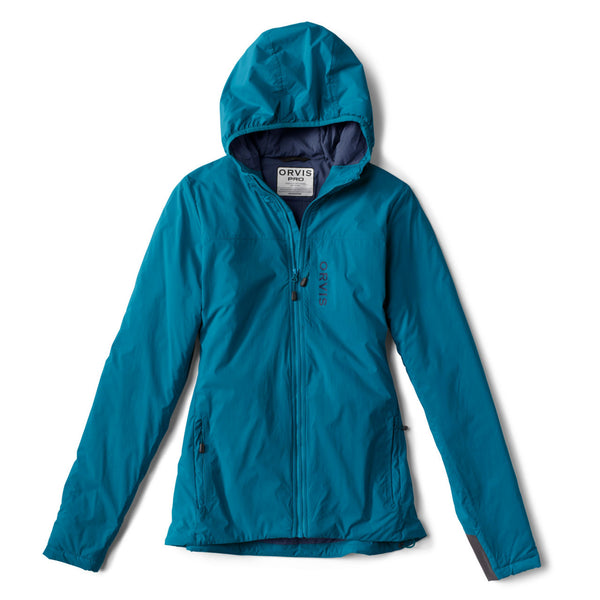 blue jacket from Orvis