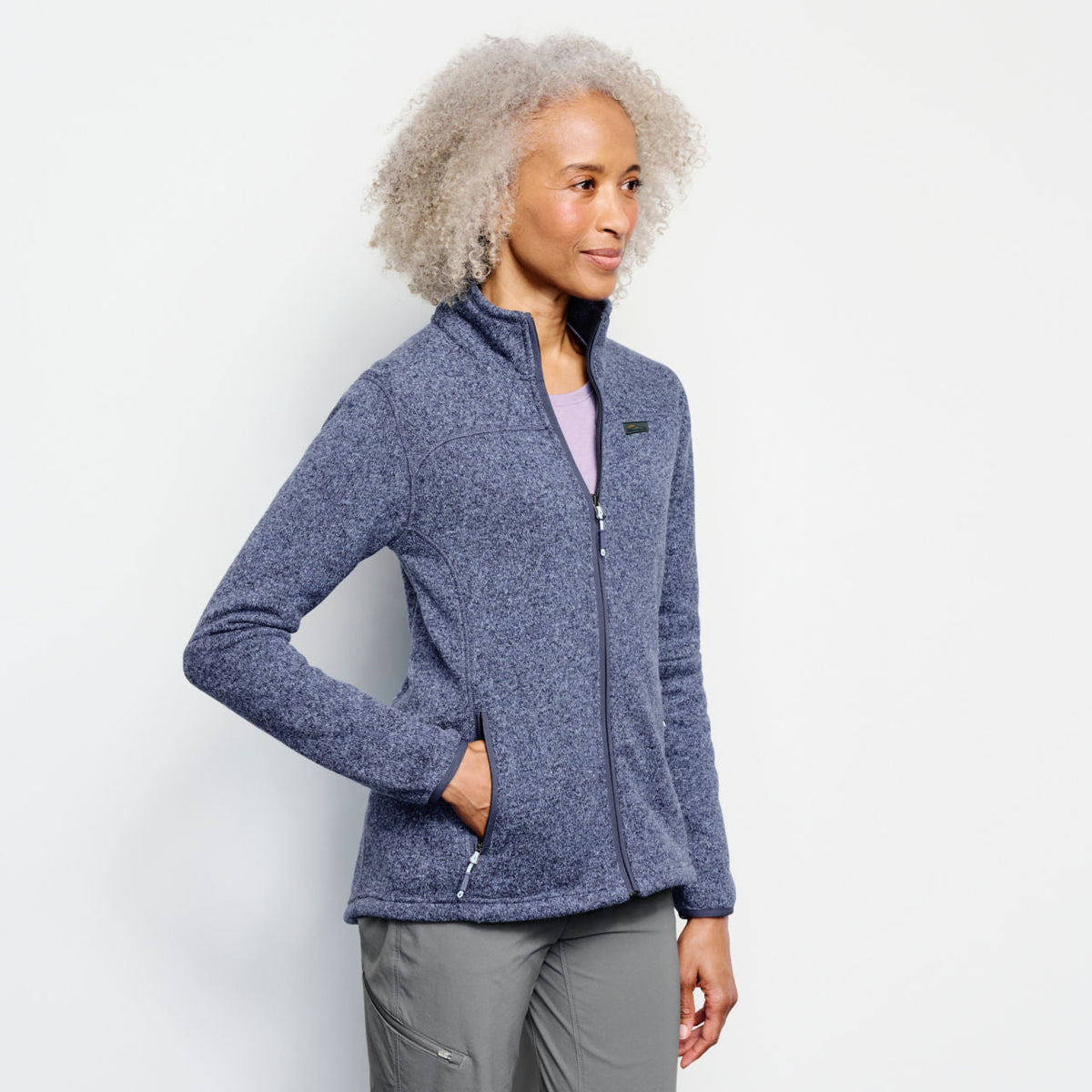 Women’s R65™ Sweater Fleece Jacket Hiking Clothes UK Orvis UK