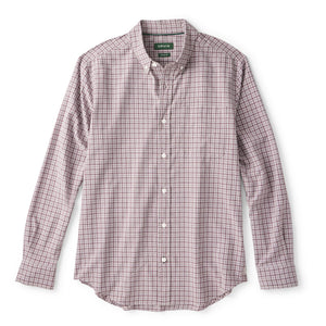Plaid shirt on a white background