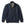 Load image into Gallery viewer, Navy blue jacket with a checkered collar on a white background