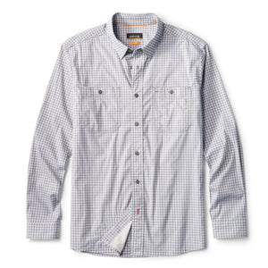 White fishing shirt front display