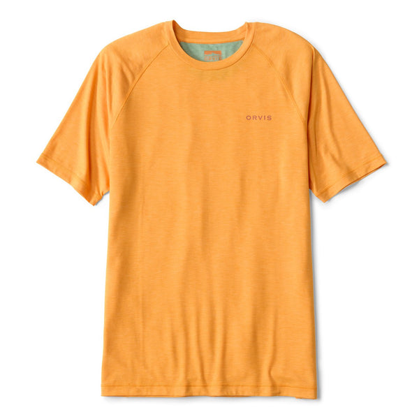 orange t-shirt from Orvis