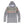 Load image into Gallery viewer, Product image of grey hoodie with details on the chest and back