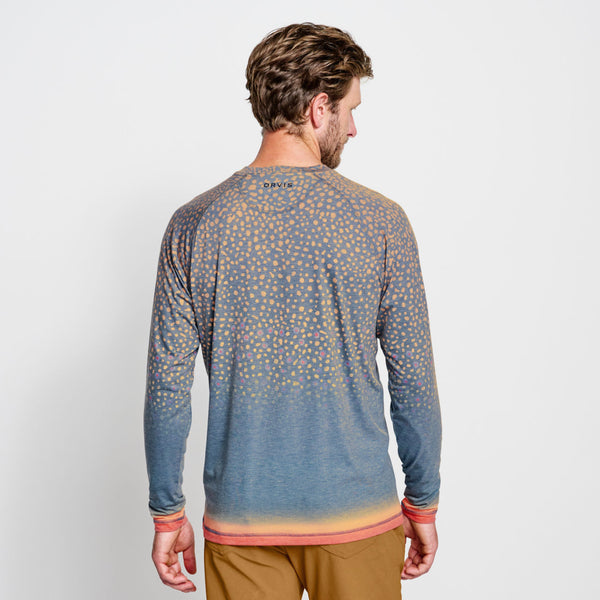 DriCast™ Printed Long-Sleeved Crew