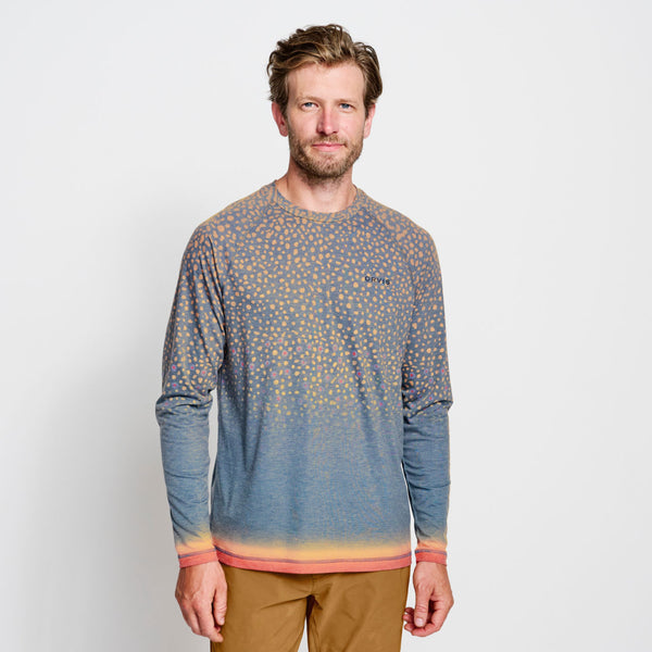 DriCast™ Printed Long-Sleeved Crew
