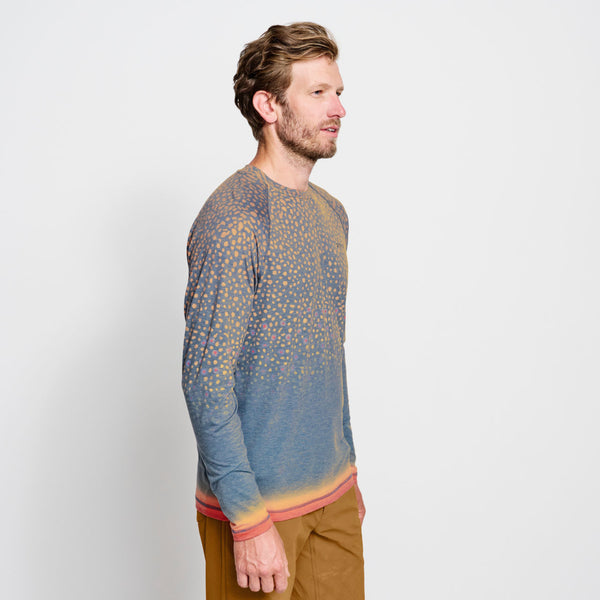DriCast™ Printed Long-Sleeved Crew