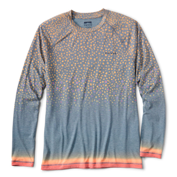 DriCast™ Printed Long-Sleeved Crew