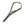 Load image into Gallery viewer, black and green fishing scissors from Orvis