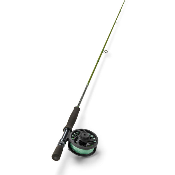 handle and reel of fly fishing rod