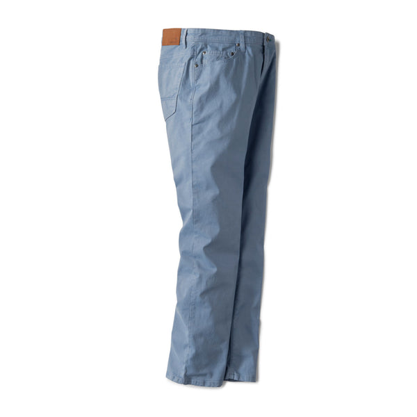 side of blue trousers for men