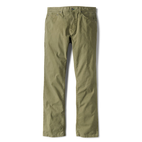 front og dark green trousers for men