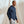 Load image into Gallery viewer, man smiling in dark blue hoodie