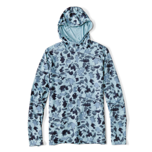 blue camoflage hoodie for men