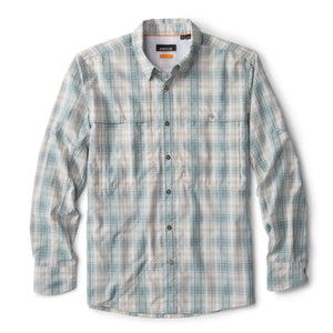 blue and grey checkered shirt