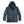 Load image into Gallery viewer, Dark grey raincoat with a brand logo on a white background