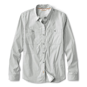grey checkered shirt for men