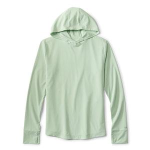 light green hoodie