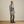 Load image into Gallery viewer, man wearing grey hoodie and grey waders