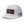 Load image into Gallery viewer, light grey fishing cap with blue and orange Orvis logo