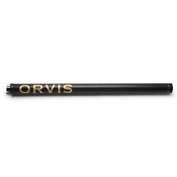 Black rod with 'Orvis' branding on a white background