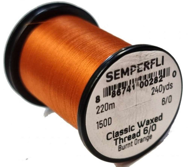 Semperfli fly line burnt orange
