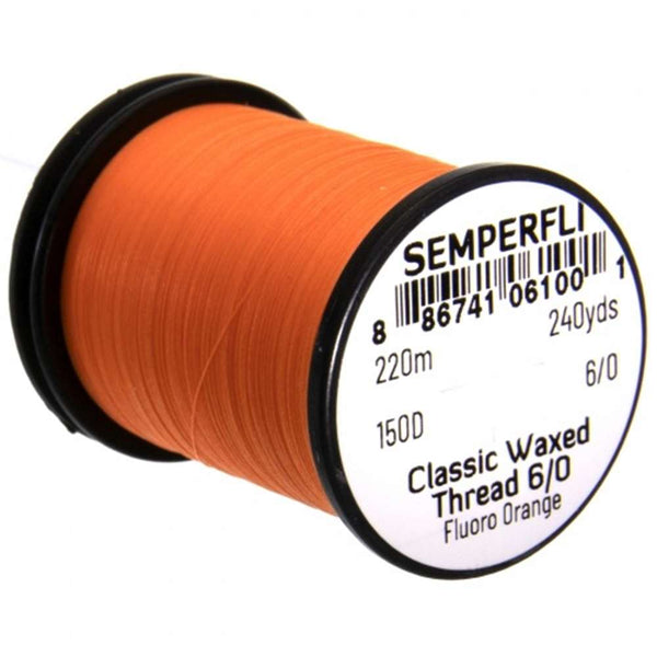 Semperfli fly line fluoro orange