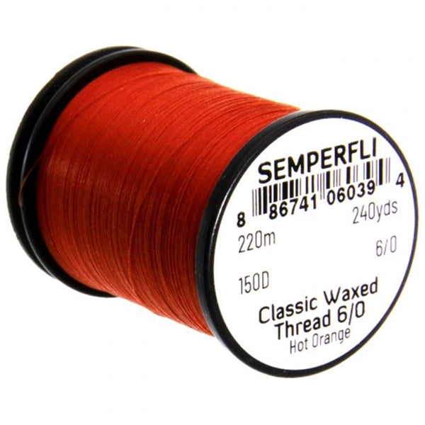 Semperfli fly line hot orange