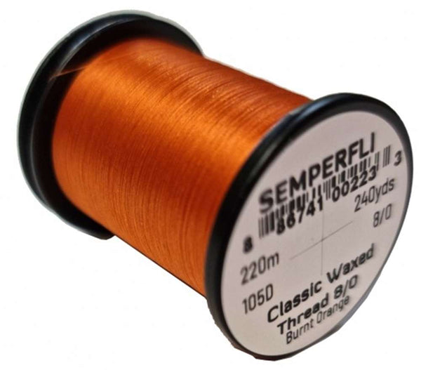 Semperfli fly line burnt orange