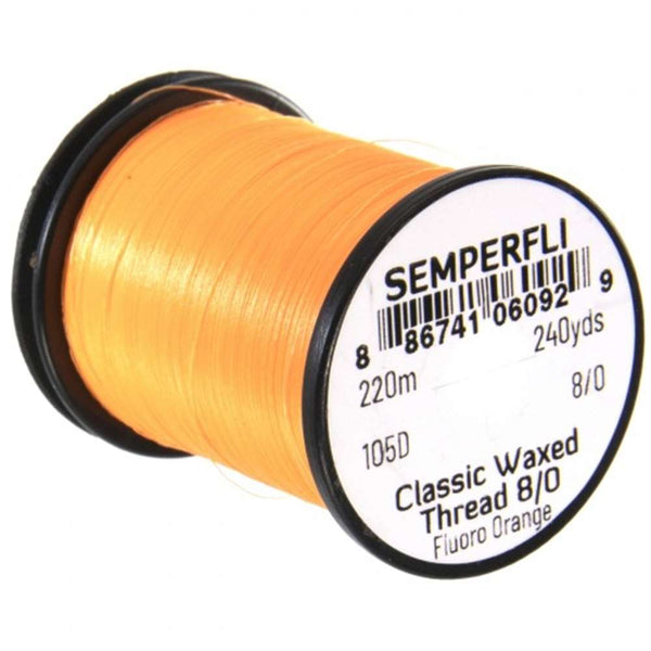 Semperfli fly line fluoro orange