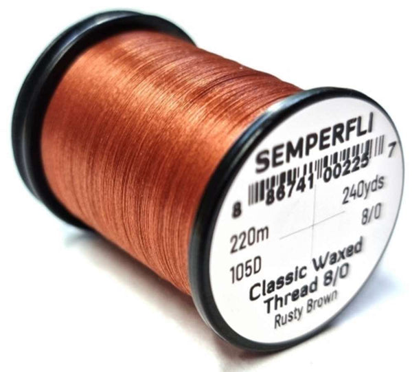 Semperfli fly line rusty brown
