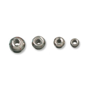 Round Tungsten Beads silver
