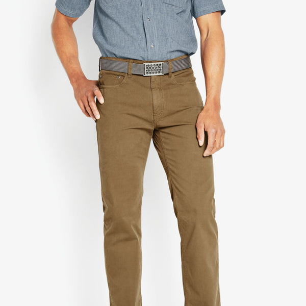 5-Pocket Stretch Twill Trousers