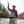 Load image into Gallery viewer, Man waist deep in a river, wearing Mens Pro Waders and a red checkered shirt