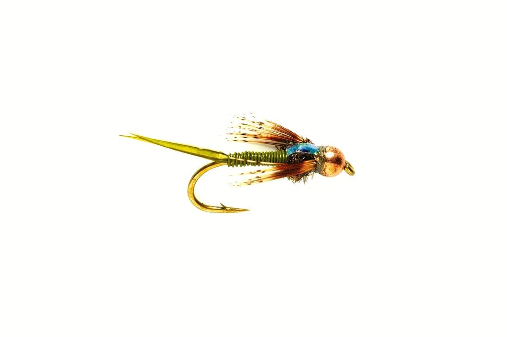 Copper John Olive Fly Fishing Flies UK Orvis UK