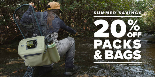 Summer Savings – 20% off packs and bags