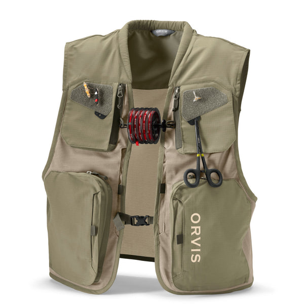 Front of fishing vest