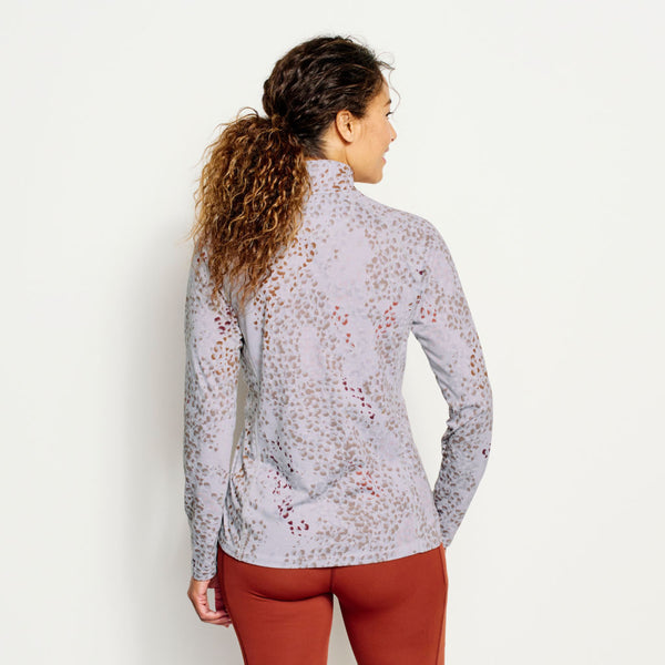 Women's Printed drirelease® Long-Sleeved Quarter-Zip Tee