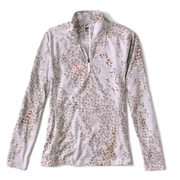 Women's Printed drirelease® Long-Sleeved Quarter-Zip Tee