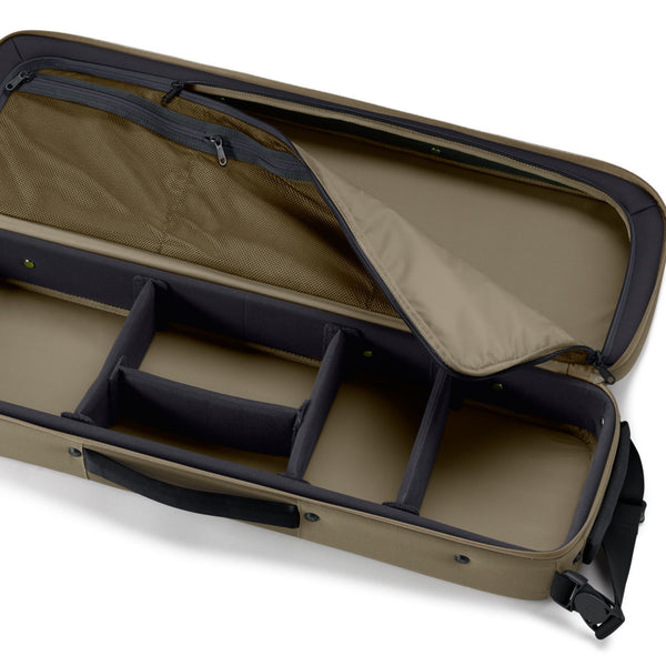 inside of Orvis fishing bag