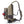 Load image into Gallery viewer, side of dark green fishing backpack
