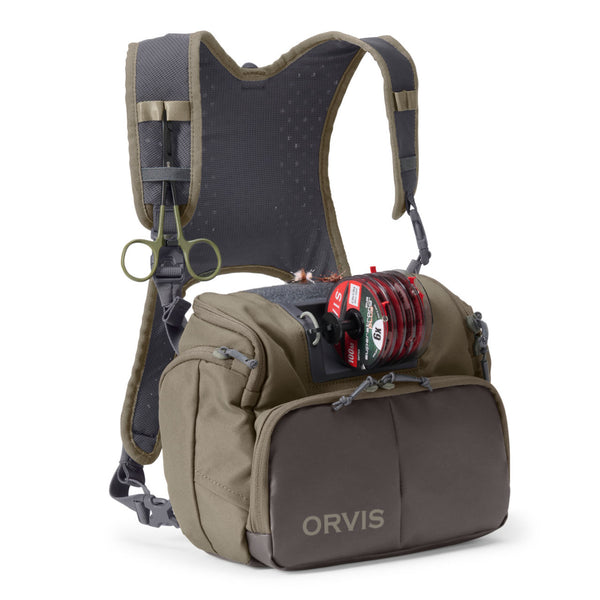 Orvis military green fishing bag
