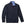 Load image into Gallery viewer, Navy blue pullover with a brown zipper on a white background
