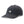Load image into Gallery viewer, black cap with white logo on white background
