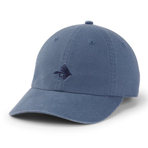 blue cap on white background