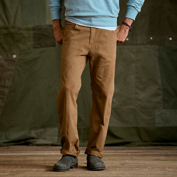 1856 Stretch Twill 5-Pocket Trousers