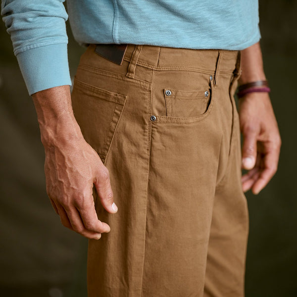 1856 Stretch Twill 5-Pocket Trousers