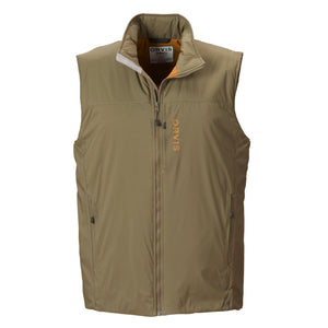 brown gilet from Orvis