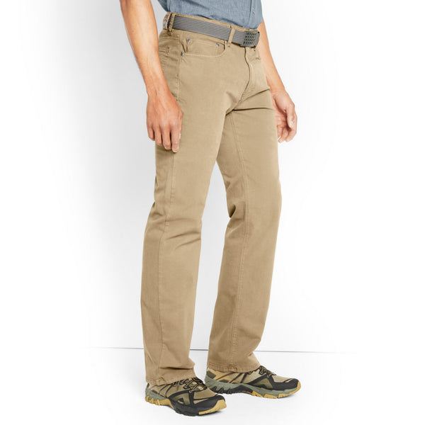 5-Pocket Stretch Twill Trousers