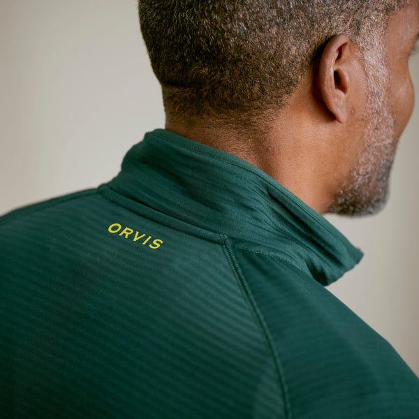 closeup of mans back and neck